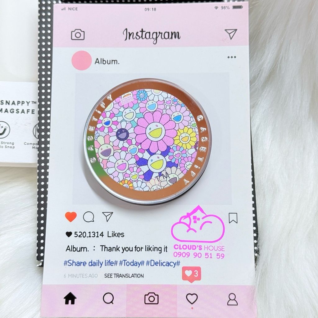 POPSOCKET Magsafe Nam Châm Hít CASETIFY Murakami