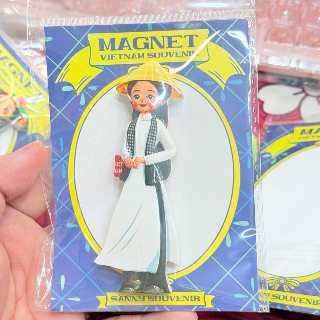 Nam châm Magnet Trang Trí Tủ Lạnh Fridge Magnet - Địa Danh Việt Nam - Món Ăn Việt Nam - Quà lưu niệm Việt Nam