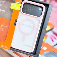 Case Ốp điện thoại iPhone Chống Shock NHám Viền Màu chính hãng LIKGUS Siêu Xịn iPhone 17/Pro/Promax