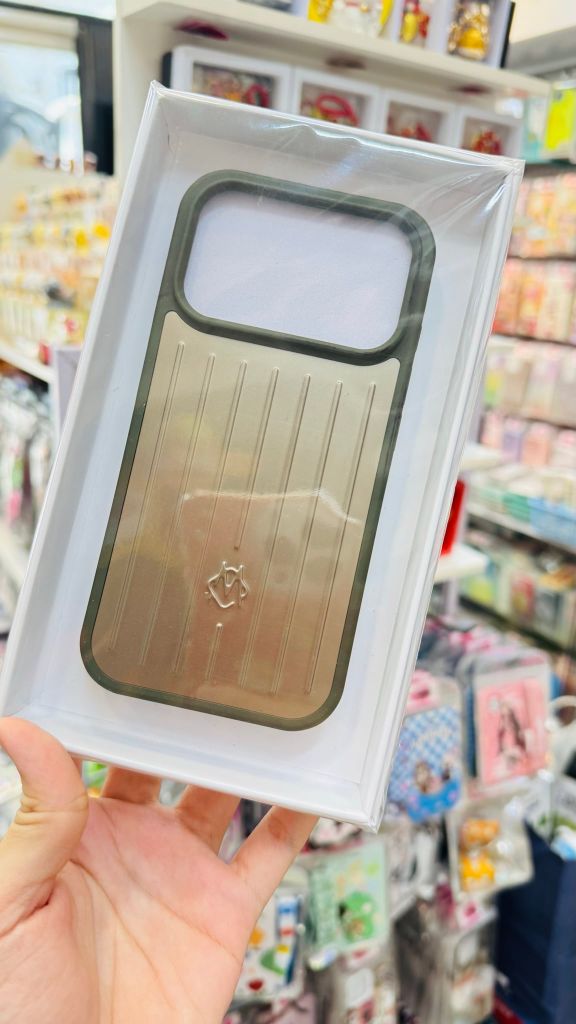 Case Ốp điện thoại iPhone Vân Vali RIMOWA Nhiều Màu Dòng iPhone 17Pro