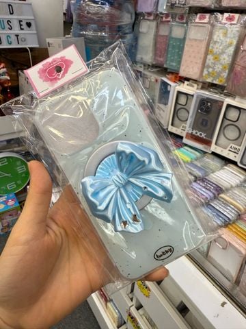 Case Ốp điện thoại iPhone chấm bi Lucky Magsafe Xanh Pastel Case iPhone 13/14/15/16/17/Pro/Promax
