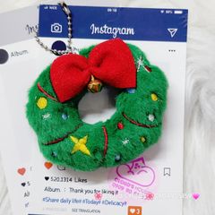 Móc Khóa Gấu Bông Giáng Sinh