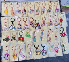 Móc Khoá/ Móc Treo Metal Keychain thuần Việt Trang Trí Quà Lưu Niệm Việt Nam