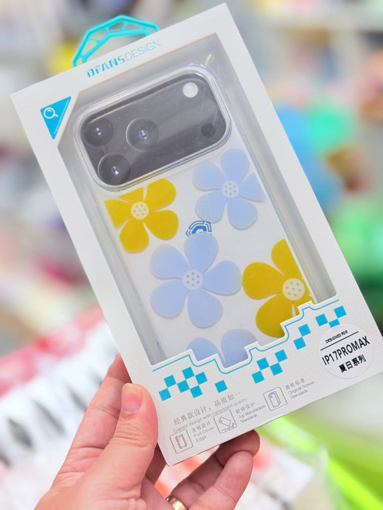 Case Ốp điện thoại iPhone DFANS Hoa Nhiều Mẫu Chống Shock iPhone 16/17/Pro/Promax