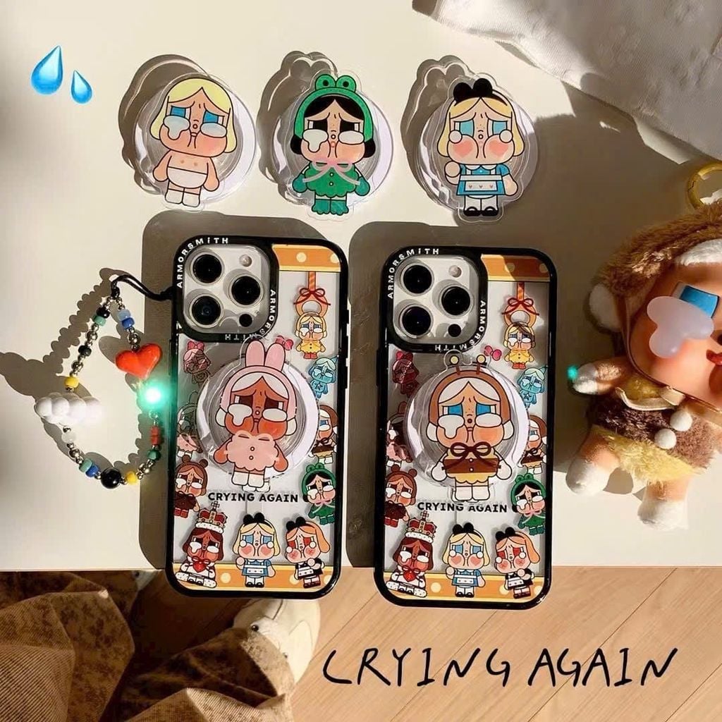 Case Ốp điện thoại iPhone Cry Baby viền đen Iphone