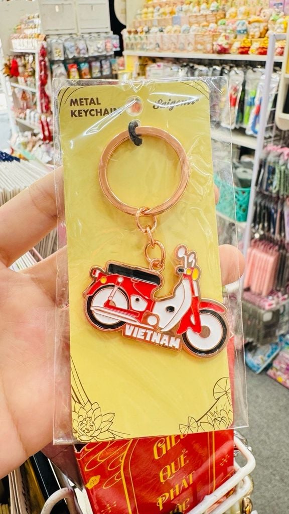 Móc Khoá/ Móc Treo Metal Keychain thuần Việt Trang Trí Quà Lưu Niệm Việt Nam