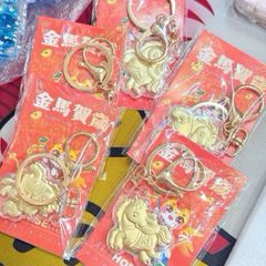 MÓC KHOÁ NGỰA VÀNG - Tết