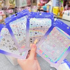 Sticker 5D Nổi Mini Nails/ Điện Thoại