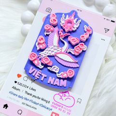 CNHN- Nam Châm Hít/ Dán Tủ Lạnh Quà Lưu Niệm Việt Nam Fridge Magnet - Refrigerator Magnet
