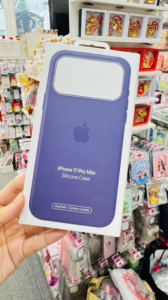 Case Ốp điện thoại iPhone Silicone Magsafe Chính hãng Apple Camera Control iPhone 17Pro