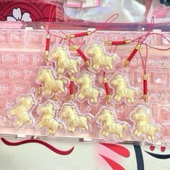 Móc Treo/Móc Khoá Điện Thoại Ngựa Vàng May Mắn Phát Tài- TẾT