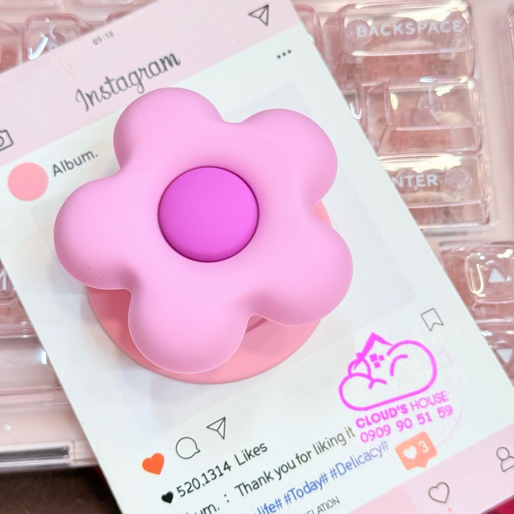 POPSOCKET Magsafe Nam Châm Hít Mẫu BÔNG HOA