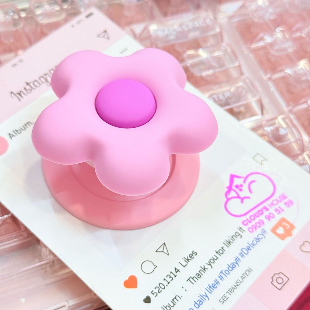 POPSOCKET Magsafe Nam Châm Hít Mẫu BÔNG HOA