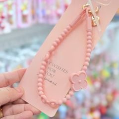 DÂY BI CHARM HOA Silicone CHỐNG BẨN kèm charm