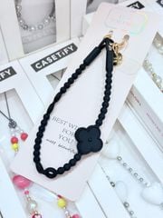 DÂY BI CHARM HOA Silicone CHỐNG BẨN kèm charm