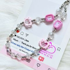 Dây đeo điện thoại ngắn Hello Kitty charm Kute (Quảng Châu, Thái Lan)