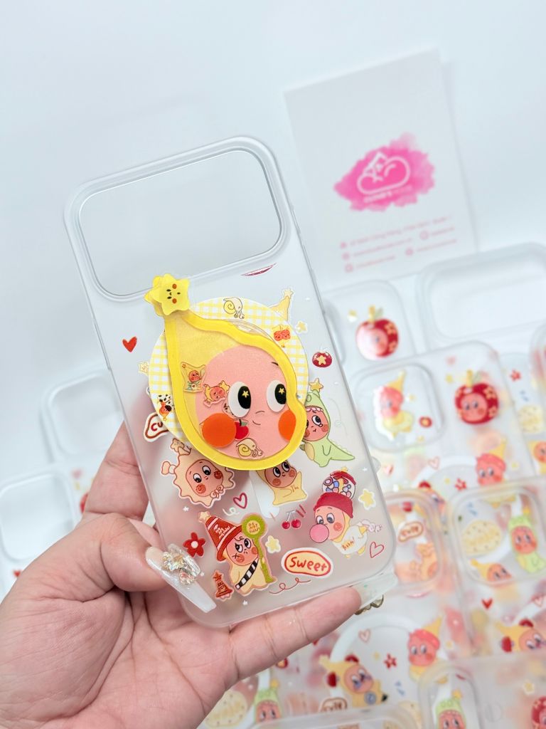 Case Ốp điện thoại iPhone Twinkle Twinkle Sweet Nhám Magsafe iPhone 13/14/15/16/17 Pro/Promax