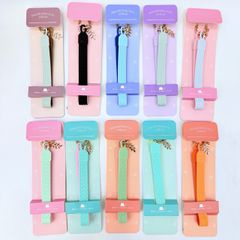 DÂY BI CHARM DẸP 2 MẶT 2 MÀU Silicone CHỐNG BẨN kèm charm
