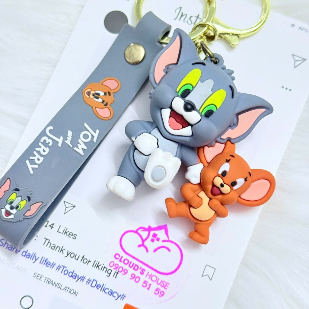 Móc Khóa Tom and Jerry