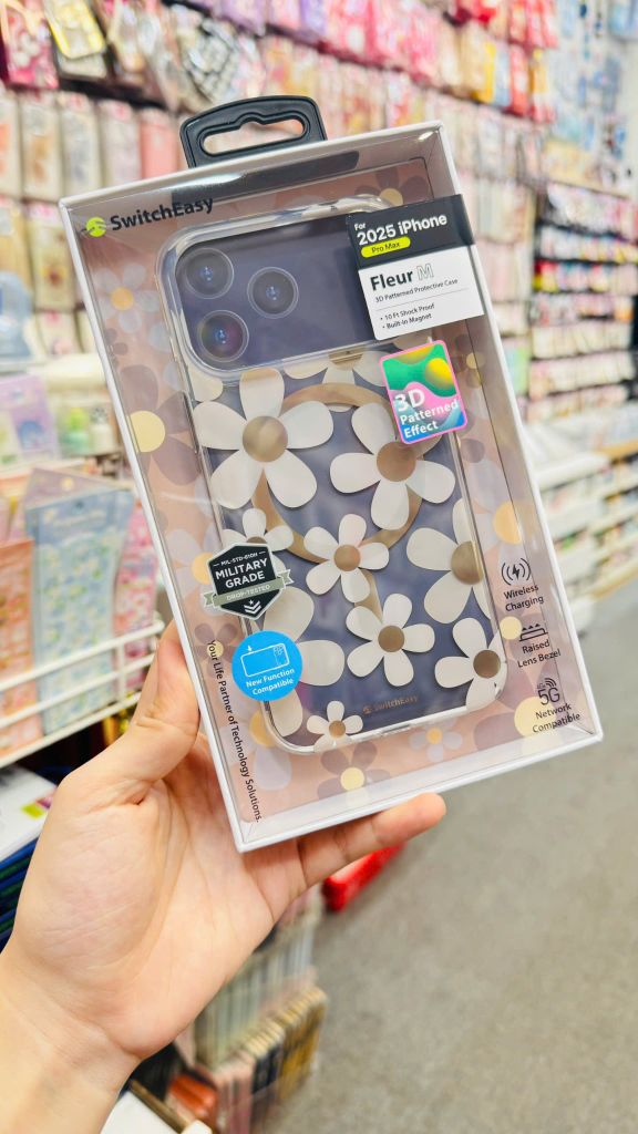 Case Ốp điện thoại iPhone SwitchEasy Magsafe Hoa Trong iPhone 17/16/Pro/Promax