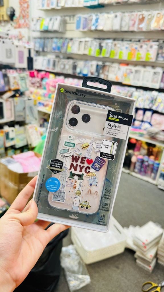 Case Ốp điện thoại iPhone Switcheasy Chính Hãng Trong Stickers Du Lịch iPhone 15Promax