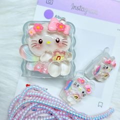 COMBO BẢO VỆ CÓC CÁP SẠC HELLO KITTY