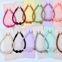 DÂY NƠ Silicone CHỐNG BẨN kèm charm