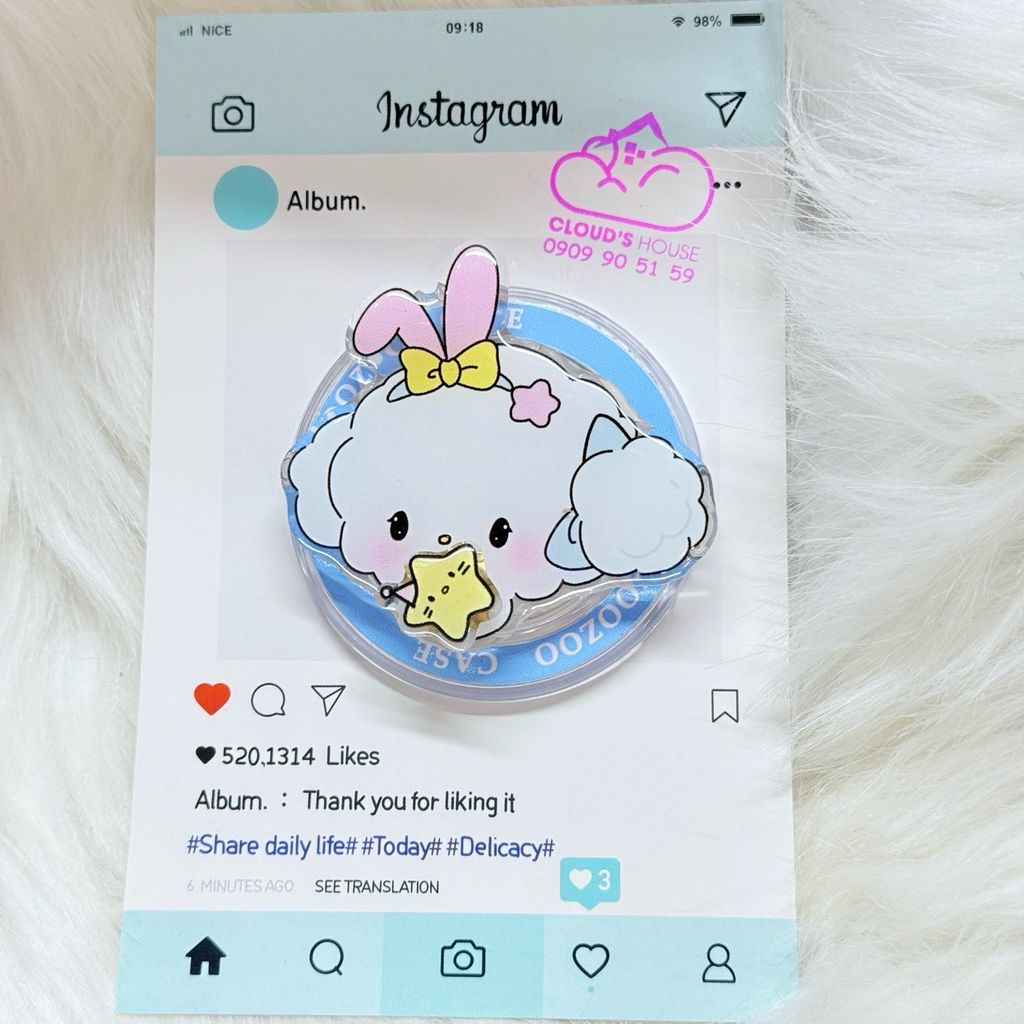 POPSOCKET Magsafe Nam Châm Hít Nhiều Mẫu Kute