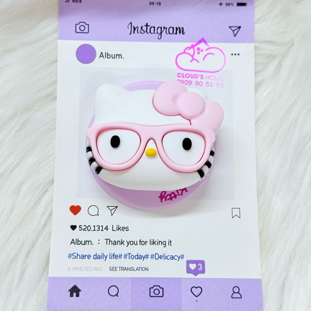 POPSOCKET Magsafe Nam Châm Hít Hello Kitty Kute