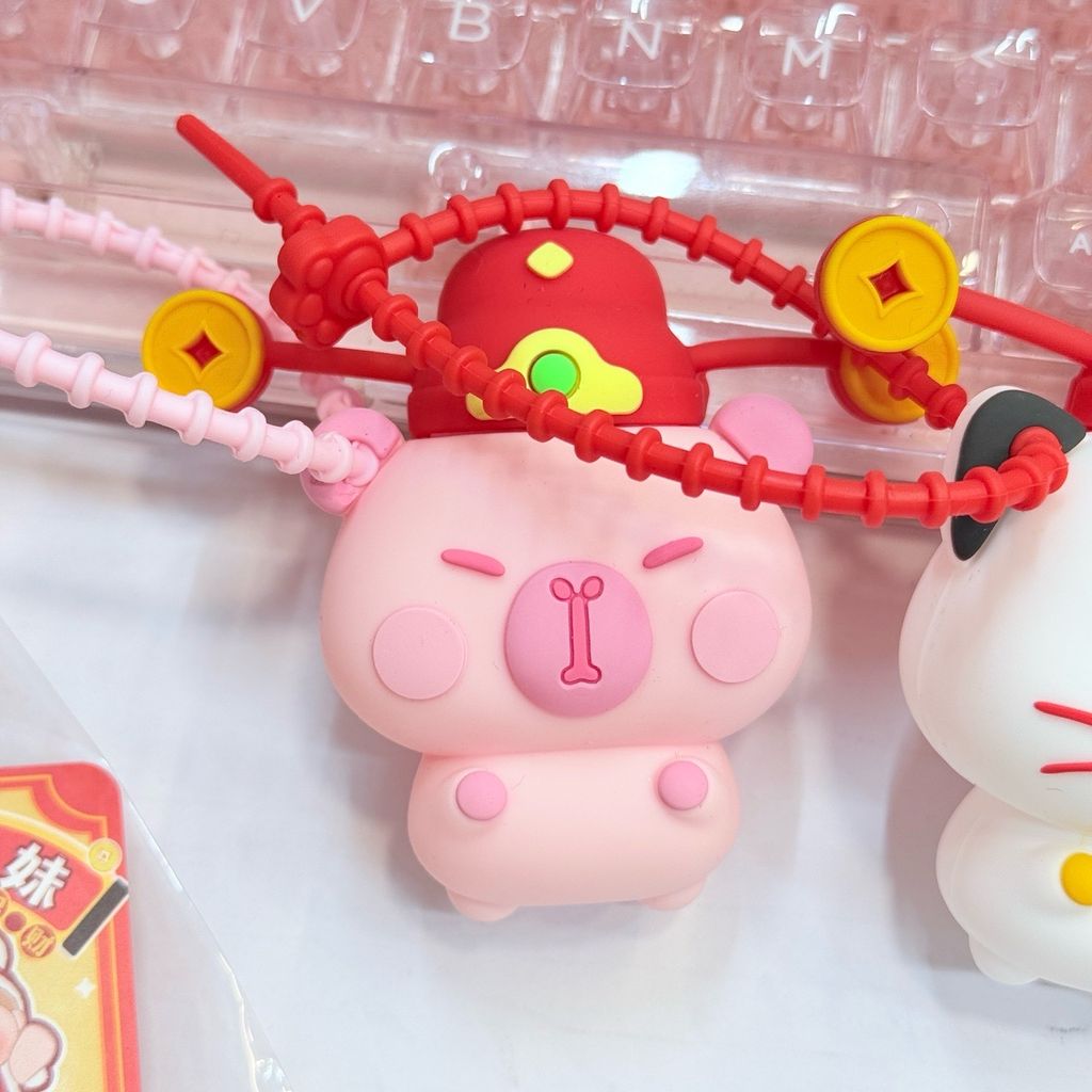 Móc Khóa Bóp Lồi Tết 2026