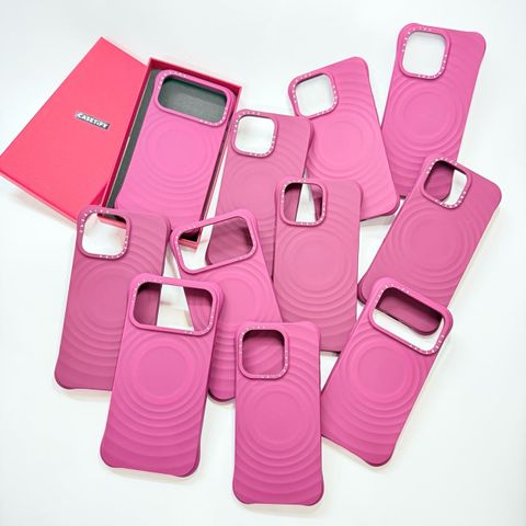 Case Ốp Điện thoại iPhone Casetify Ripple Case Mulberry Color Magsafe Basic iPhone 17/16/15Pro/Promax