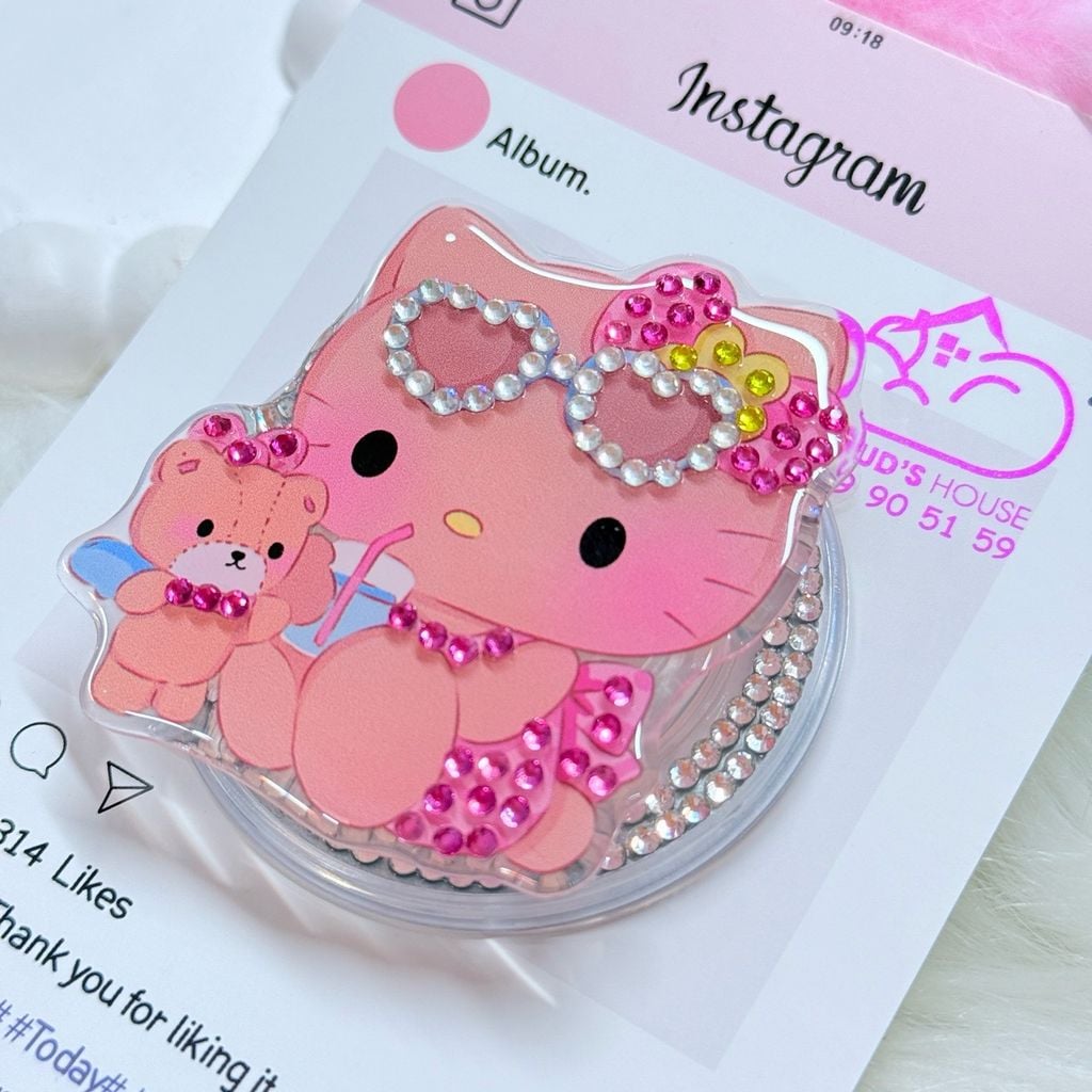 POPSOCKET Magsafe Nam Châm Hít Hello Kitty Kute