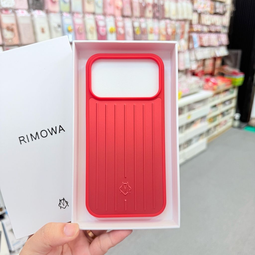 Case Ốp điện thoại iPhone Vân Vali RIMOWA Nhiều Màu Dòng iPhone 17 Promax