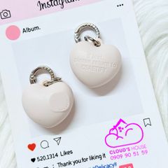 Móc Treo Móc Khóa Phụ Kiện CASETIFY Charm Trái Tim