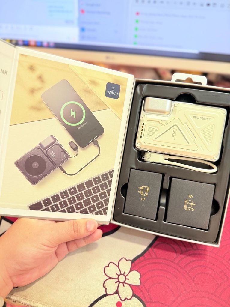 POWERBANK - SẠC DỰ PHÒNG WIWU WI-P057 POWER BANK 10000 MAH PREMIUM 35W