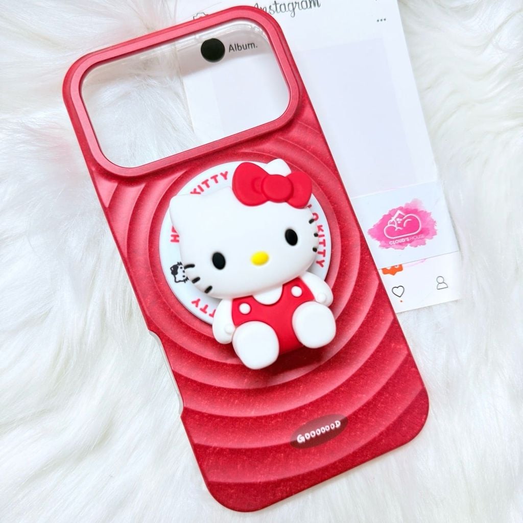 Case Ốp điện thoại iPhone Màu Đỏ SỌC Gooooood Magsafe Basic iPhone 17/16/15/14/13/12/Pro/Promax