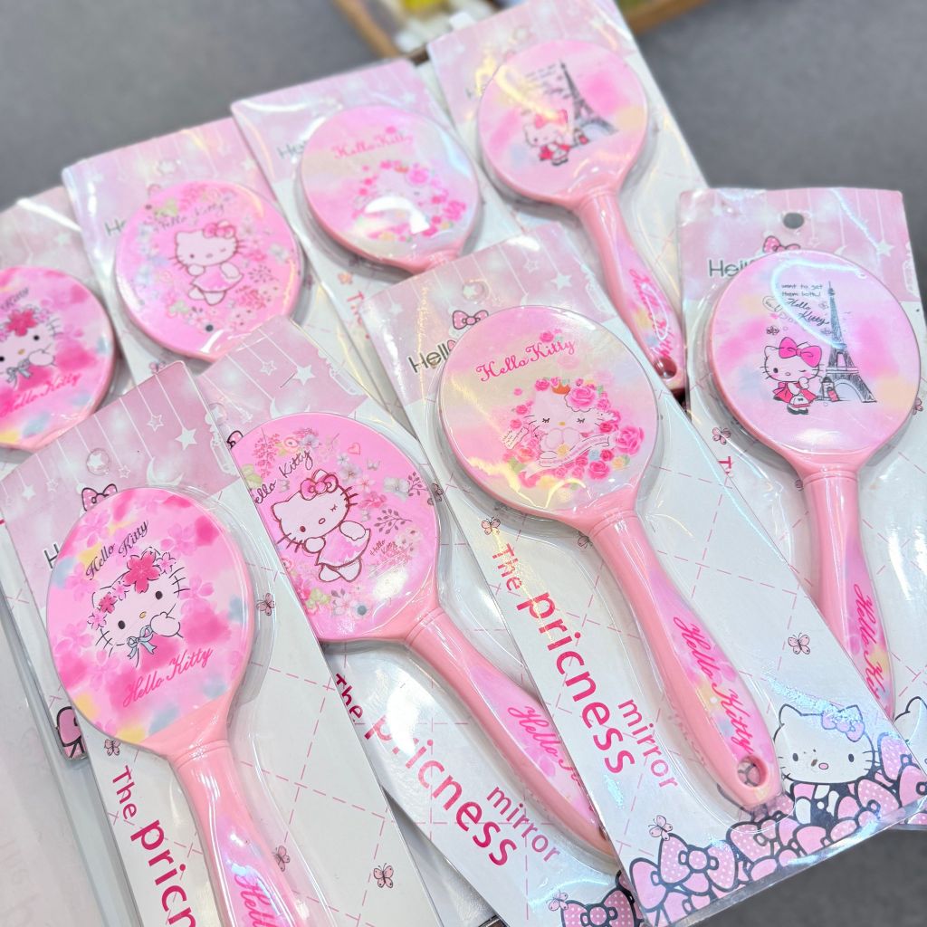 Gương Cầm Tay Trang Điểm Hello Kitty