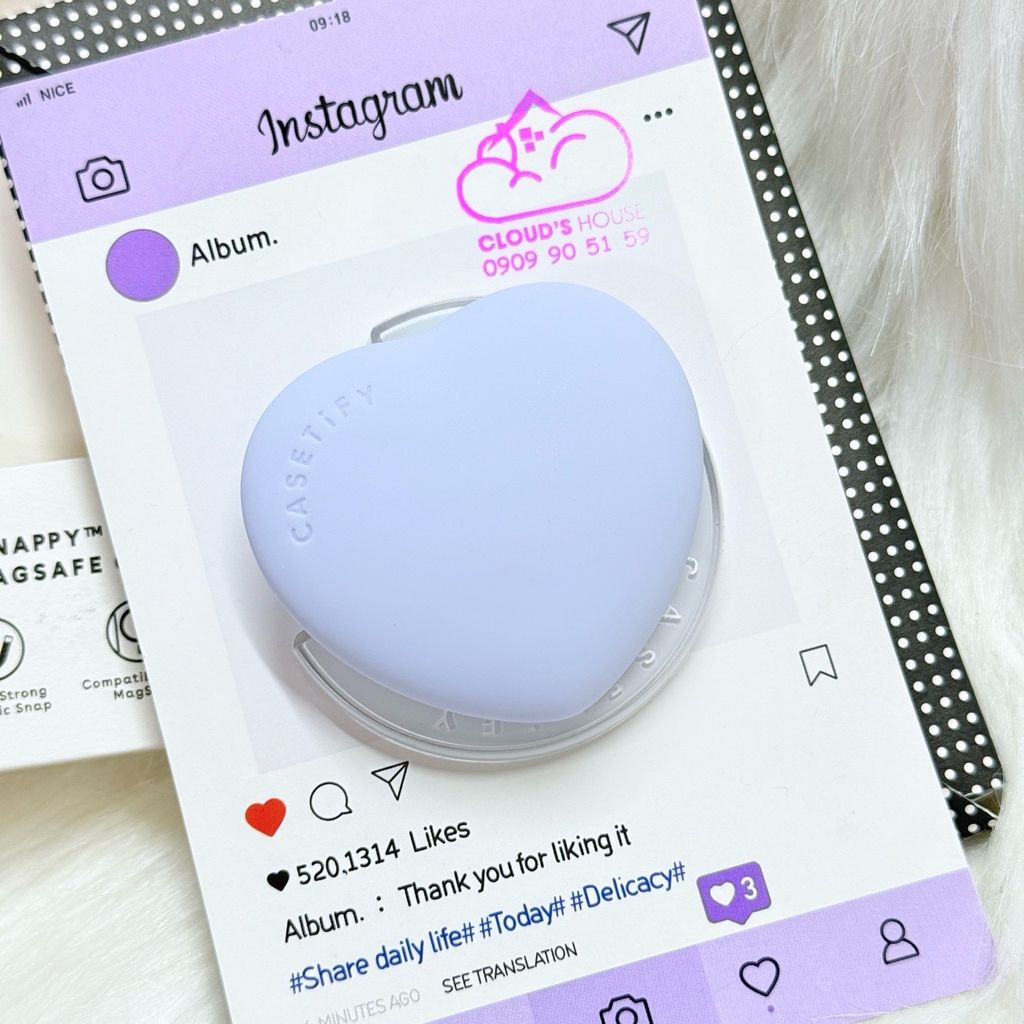 POPSOCKET Magsafe Nam Châm Hít CaseTify BÔNG HOA đê Chữ C