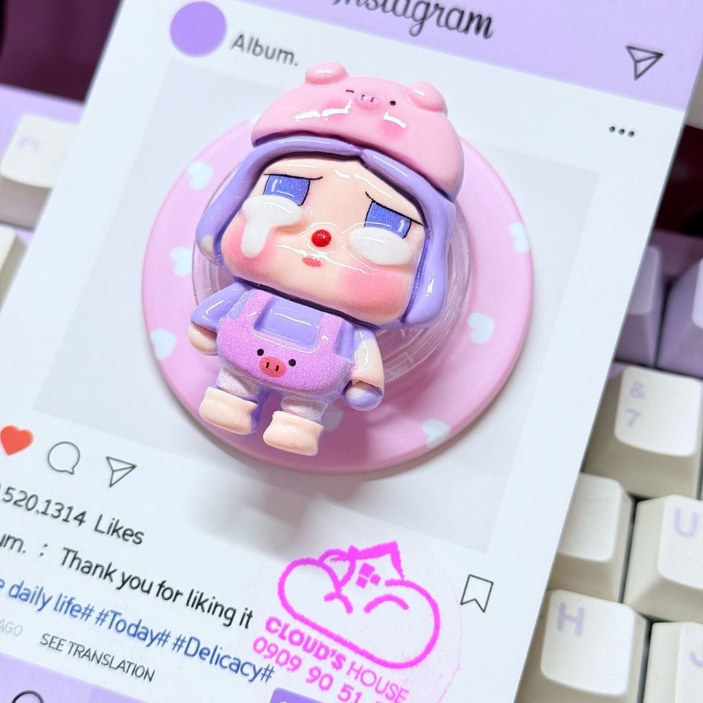 POPSOCKET Magsafe Nam Châm Hít CRY BABY Kute