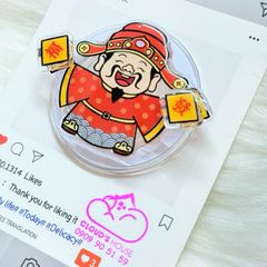 POPSOCKET Magsafe Nam Châm Hít Mẫu Mèo May Mắn Thần Tài TẾT 2026