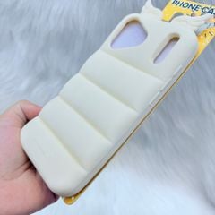 Case Ốp điện thoại iPhone CÁNH THIÊN THẦN Su dẻo 3D Nổi iPhone 12/13/14/15/16/17Plus/Pro/Promax - MÀU TRẮNG KEM