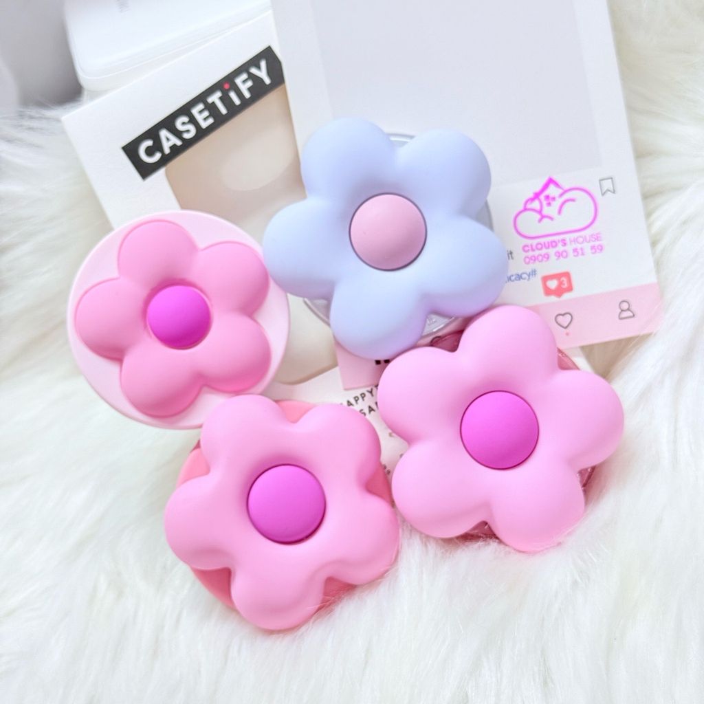 POPSOCKET Magsafe Nam Châm Hít CaseTify BÔNG HOA đê Chữ C