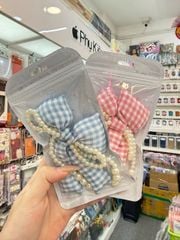 Móc nơ hột ngọc trai