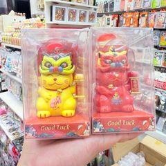 Mèo Thần Tài Cosplay Lân sử dụng Năng lượng mặt trời