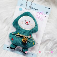 Móc Khóa Gấu Bông Giáng Sinh