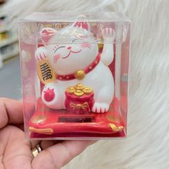 Mèo Thần Tài Cầm Liểng Ngồi Dưới Túi Vàng - Năng Lượng - Tết 2026