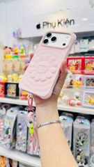 Case Ốp Điện thoại iPhone TAKASHI MURAKAMI x CASETiFY FLOWERS BLOOM Màu Hồng Pastel Basic iPhone 17/16/15Pro/Promax