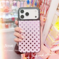 Case Ốp Điện thoại iPhone NGÔI SAO NỀN HỒNG CaseTify iPhone 17/16/15/14/13/Promax