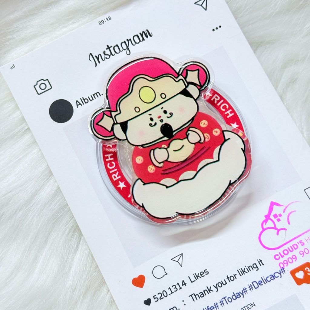 POPSOCKET magsafe Mèo May Mắn Thần Tài TẾT