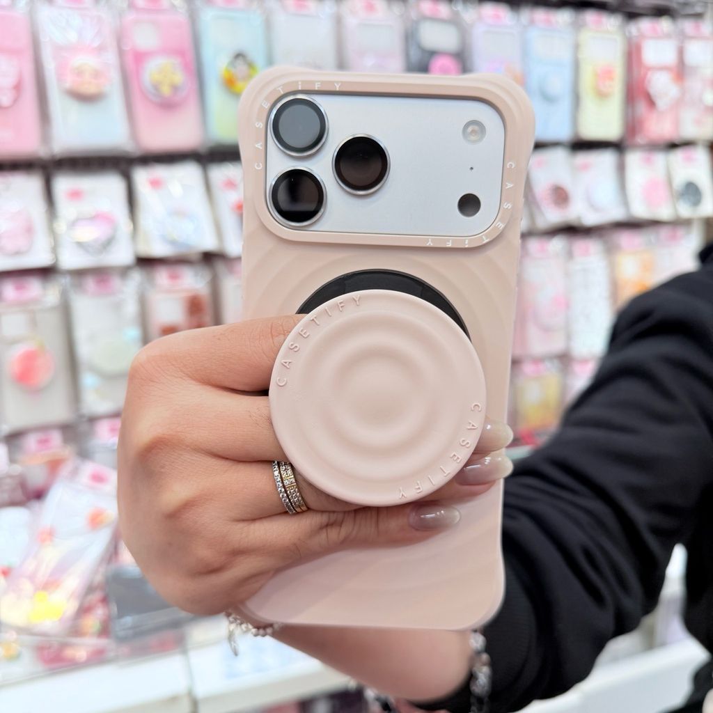 Case Ốp Điện thoại iPhone Casetify Ripple Case Màu Nude Magsafe Basic iPhone 17/16/15Pro/Promax